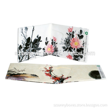2016 China factory cheap tyvek paper wallet money holder